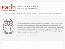 Tablet Screenshot of eadh.org